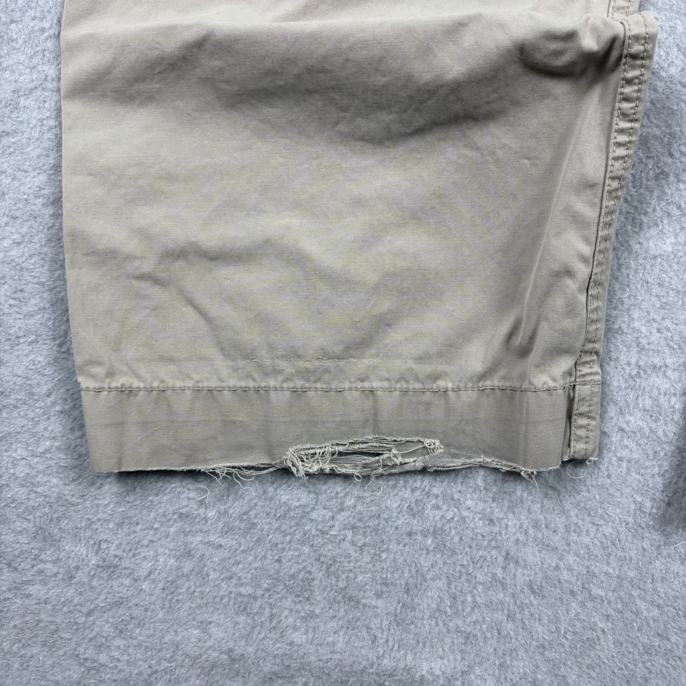 Vintage Banana Republic Pants Mens 32x32 Khaki Beige Baggy Distressed Grunge Y2K - Picture 10 of 16